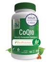 Salud Thru Nutrition CoQ-10 100mg con BioPerine 60 Softgels ← Alta Absorción Naturalmente Fermentada USP Grade Coenzyme Q10 Suplemento ← 3rd Party Tested  durable Heart Health and Energy Support