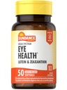 Sundance Lutein y Zeaxanthin Suplemento Silencio 50 Softgels Silencio para la salud de los ojos Silenciosa No GMO y Fórmula Libre Gluten