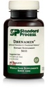 Standard Process Drenamin - Complemento de Función Adrenal para la Respuesta al Estrés Saludable - Soportes Producción de Energía saludable " Metabolismo - Sin gluten, No-Dairy " Non-Soy - 90 Tablets (90 Servings)