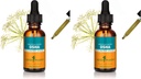 Herb Pharm OSHA Extracto líquido raíz para soporte respiratorio - 1 onza (Pack de 2)