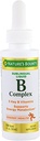 Complejo Bounty B de la naturaleza con B12 Sublingual Liquid Fast Acting Suplemento dietético 2 onzas