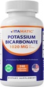 Suplemento de Potasio Vitamático, 1020 mg, 240 cápsulas vegetales - No GMO - Gluten Gratis - Hecho en EE.UU.