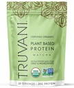 Truvani Vegan Pea Protein Powder ← Matcha Silencio 20g Orgánica Planta Basada Proteína Silencio 20 Serviciones Silencio Keto Silencio Gluten &amp; Dairy Gratis Silencio Bajo Carb Silencio No Añadido Sugar