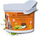 Limpiaparabrisas para perros Limpiador de ojos gatos Limpiador de oídos Perros Limpiaparabrisas para rasgar 100PCS 3 pulgadas Limpiaparabrisas para perros Limpiador de patas para perros Limpiaparabrisas para ojos mascotas Limpiaparabrisas para perros