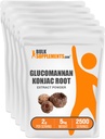 BulkSupplements.com Glucomannan Powder - de Konjac Root Extract Powder, Glucomannan Supplements - Gluten Free, 2g per Serving, 1kg (Pack of 5) (11 lbs)