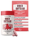 Legendairy Milk Girl’s Gotta GoTM - UTI Support Supplement - Urinary Tract Health for Women - UTI Relief for Women with Sugar-Free Cranberry and D-Mannose, 30 Servings