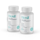 Biosil Collagen Booster Suplemento - 60 cápsulas originales, paquete de 2 - Activador de ch-OSA patentado para la piel, el cabello, las uñas &amp; juntas - Soportes Producción natural - 60 días de suministro