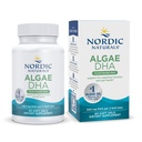 Nordic Naturals Algae DHA - 60 Gels Soft - 500 mg Omega-3 DHA - Certified Vegan Algae Oil - Plant-Based DHA - Brain, Eye & Nervous System Support - Non-GMO - 30 Servings