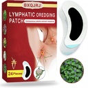 Patch de drenaje linfático,Patch de ganglios linfáticos,Herbal Limphatic Drainage Care Patch,Patch de drenaje linfático, Patch de ganglios linfáticos, Masaje linfático(24PCS)