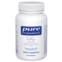 Encapsulaciones puras CoQ10 120 mg - Coenzima Q10 Suplemento para la salud cardíaca, energía, antioxidantes, salud cerebral y memoria - salud celular, cognición " soporte cardiovascular* - 120 cápsulas