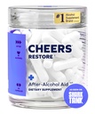 Saludos Restaurar Silencioso Suplemento con DHM + L-Cysteine ← Se siente mejor después de beber &amp; apoyar su vida útil 12 dosis ← Dihydromyricetin, Cysteine, Prickly Pear, B-Vitamins, Ginger