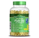 Walgreens (Formerly Finest Nutrition) Aceite de pescado medio tamaño 1200 mg Softgels 200.0ea