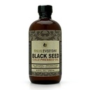 Aceite de semilla negra prensada pura y fría - 8 oz botella de vidrio - NON-GMO y Vegan - Nigella Sativa -Hexane Free - Halal Certified - Unfiltered,Dark y Potent - Fuente natural de Nigellone y Thymoquinone
