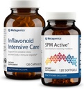 Metagenics Daily Joint Support Duo: SPM Active - 120 Softgels e Inflavonoid IC for Joint Comfort, Tissue Health & Minor Discomfort - 120 Capsules