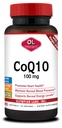 Laboratorios Olímpicos Coenzyme Q10 100mg Softgels formulados con aceite de oliva virgen extra, soporte de salud cardíaca, protección celular contra los radicales libres