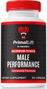 NutraRize PrimalLift Pills, Lift Oficial Primal para Hombres, PrimalLift Male Performance, All Natural Formula to Support Performance and General Body Wellness, PrimalLift ME Review (60 Capsules)