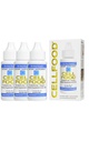 Oxígeno Celeste - 1 fl oz, 3 Pack - Suplemento de oxígeno líquido para el drenaje linfático, enfermedad de Altitud, Jet Lag, fatiga, dolores de cabeza, resacas &amp; energía - Gluten Gratis, Cert. Kosher