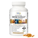 NWC Naturales MSM Gold – Suplemento Sistémico de Enzima con Turmérica, Tomato Lycopene & BioPerine para Absorción Nutriente – Soporte Conjunto &amp; Muscle – 150 cápsulas Vegetarianas Antioxidante-Rich