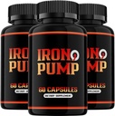 Bomba de hierro Fórmula Suplemento dietético, Rendimiento masculino, Bomba de hierro cápsulas Max Fórmula, Max Soporte, Píldoras de soporte