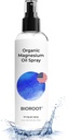 Óleo de Magnesio Orgánico - 8oz (Canal) - Aceite de Magesio Puro, Absorbente rápido, Espray de Magnesio para Pies & Cuerpo, Grado USP