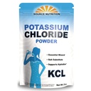 Fuente Nutrición Potasio Chloride Powder - Soporta niveles de hidratación y fluidos, substituto de sal de mesa, excelente fuente de potasio - Suplemento KCL (8 oz.)