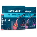 DripDrop Hydration - Electrolyte Powder Packets - Watermelon & Berry - 64 Conde
