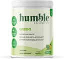 Polvo Verde: Boosto Antioxidante, Salud Cardiovascular, Salud Gut, 24 Frutas Orgánicas & Veggies, Gratuito, Vegan, No Sugar Añadido, No GMO, Hecho en Estados Unidos, 25 Servimientos