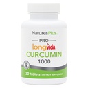 NaturesPlus PRO Longvida Curcumin 1000 mg - 30 Tablets - Promotes Healthy Free Radical Protection - Non-GMO, Vegan &amp; Gluten Free - 30 Servings