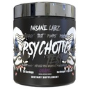 Prueba Psicótica Insane Labz, Energía de Testosterona de Alta Estim y Bomba Boosting Pre-Workout Powder con DMAE Bitartrate, D Aspartic Acid, Creatine HCL y Glycerol Monostearate, 30 Servings, Grape