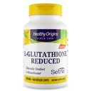Orígenes saludables L-Glutathione 250 mg (Setria, Non-GMO, Gluten Free, Antioxidant, Immune Support, Skin Support), 60 Veggie Caps