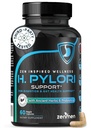 Zenmen H. Pylori Support ← Lactobacillus Reuteri Probiotic with Mastic Gum for Digestion " GI Health - Third Party Tested, 60 Vegan Capsules, Made in The USA