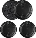 2 Packs (16 Pcs) Unitron Wax Guards Cerushield Disk v2.0 098-0445 para phonak, Hearing Aid Accesorios Wax Filters, Phonak Hearing aid Filters Wax Guard