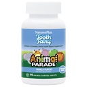 Natures Plus Animal Parade Tooth Fairy Children's Chewables - Natural Vanilla Flavor - 90 Tablas con Forma de Animales - Suplemento de Salud Dental - Vegetariano, Gluten Gratis - 45 Servings
