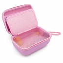 CASEMATIX Bolsa de viaje rosa compatible con Asma Inhaler, máscaras, espaciador - caso único