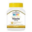 21st Century Niacin 250 mg Tabletas, 110-Count (Pack of 2)