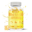 HMB y Leucine Gummies, con 3000mg HMB y L-Leucine Suplemento para la recuperación muscular, Masa muscular " Mejorar la resistencia, para hombres y mujeres, no GMO, Vegan,Gluten Free, Lemon Flavor, 120 Gummies
