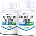 HealthFare Potassium Iodide Tablets TEN 130 mg TENIENDO 120 Tablas de resolución rápida (2 Pack) ← Ki Pills ANTE Larga Vida Estante TENIDO No-GMO