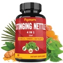 Extracto de Nettle Sting Capsules con Boswellia, Turmeric & Saw Palmetto - 2 Mes de Suministro para Junta, Manejo del Cuerpo, Esquí, Pelo &amp; Inmunity