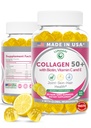 Lunakai EE.UU. Fabricado Collagen Gummies for Women &amp; Men Más de 50, Biotin & Vitamina C, Soporta Elasticidad de la piel, Pelo &amp; Nail Strength, Soporte conjunto, 60ct