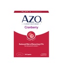 Píldoras de arándano AZO para la salud urinaria de mujeres y hombres, suplemento de arándano de adultos, sin azúcar, no GMO, 50 cápsulas de Softgel