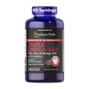 Pride Premium Maximum Strength Triple Active Omega 3-6-9 Fish, Flax y Borage Oils, Suplemento dietético para Heart, Joint y Cellular Health Support, 240 Rapid Release Softgels