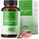 HERBAMAMA Mimosa Pudica Seed Capsules - 1000mg Mimosa Pudica Extract Powder for Digestive Cleanse " Detox - Vegan, Non-GMO Digestive Support Supplement, 100 Caps