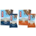CLIF BAR - Bares de proteína de energía - Crunchy Mantequilla de maní y mantequilla de maní Banana con Chocolate oscuro - Empaquetado de Variedad - Hecho con avena orgánica - Bares de energía - No GMO - (20 Pack)