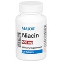 Major Niacin 500mg - Suplemento dietético - 100 Tablets