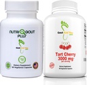 Gout y usted NutriGout Plus Uric Acid Support y Tart Cherry Extract 3000 mg Bundle