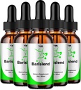 (5 Pack) Barislend Drop Healthy Vitamin Support Suplemento - Barislend Advanced Formula, Barislend 24 horas Liquid, Barislend Energy y Exámenes de Fuerza Extra, 5 meses de suministro
