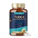 Totaria TUDCA Bile Salts 1200mg (Acido Tauroursodeoxycholic), 120 Capsules, Ultra Strength Pure TUDCA Suplementos del hígado, Liver y Gallbladder Cleanse, Vegan