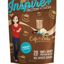 Comedor Bariat Inspira Cafe Bella Vanilla Cinnamon Cappuccino Libre de azúcar 20g Whey Protein Polvo de aislamiento (20 Servimientos)