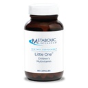 Mantenimiento metabólico Little One - Multivitamina infantil con Hierro, Niños 6-12 yrs - Vitaminas B activas, Minerales + Vitamina D para Immune + Bone Health (90 pequeñas cápsulas de tamaño)