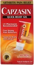 Capzasin Capzasin Artritis Dolor Alivio rápido Gel, 1,5 oz (Pack of 3)